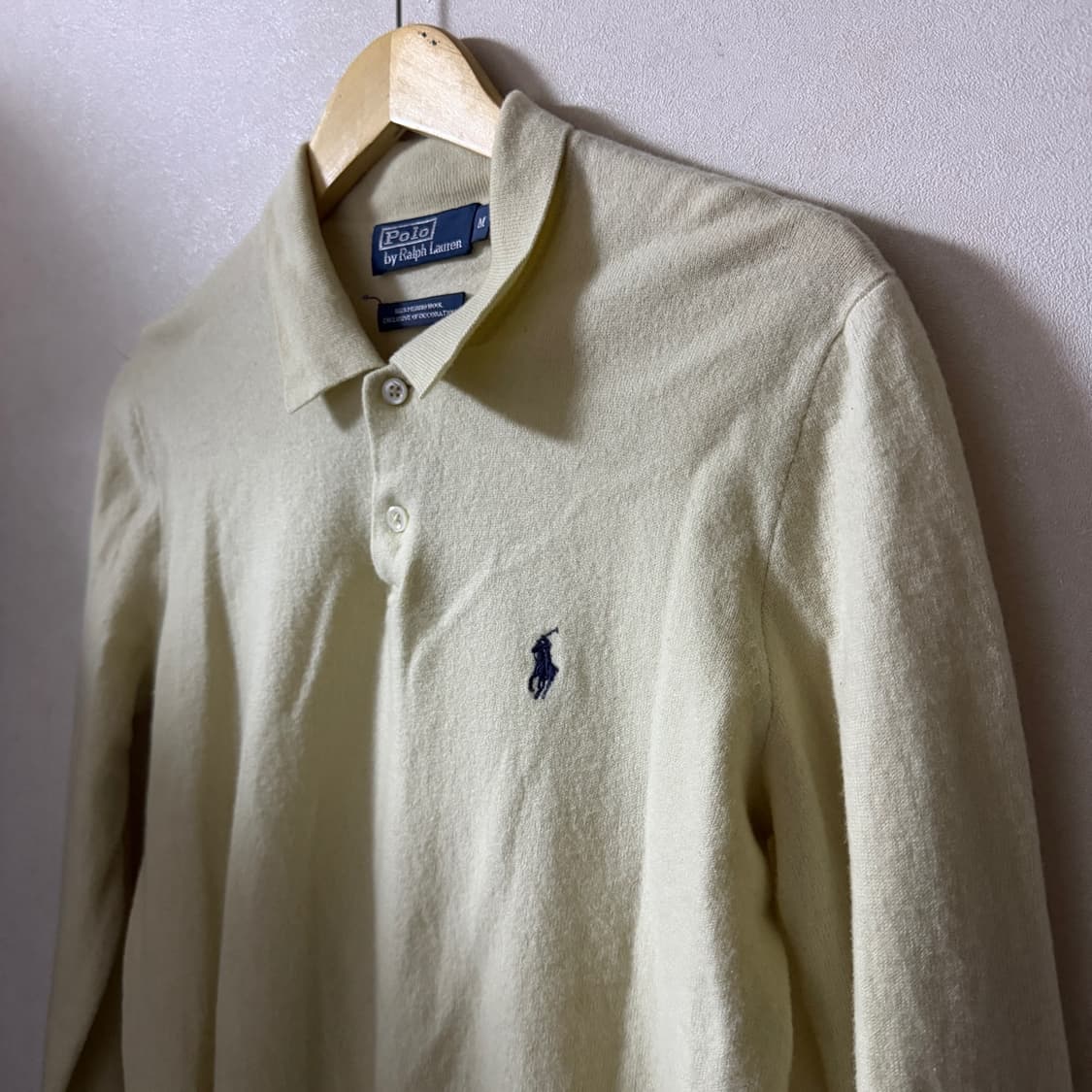 폴로 랄프로렌 메리노울 니트 카라티 M (여성 66정도) 상품이미지1