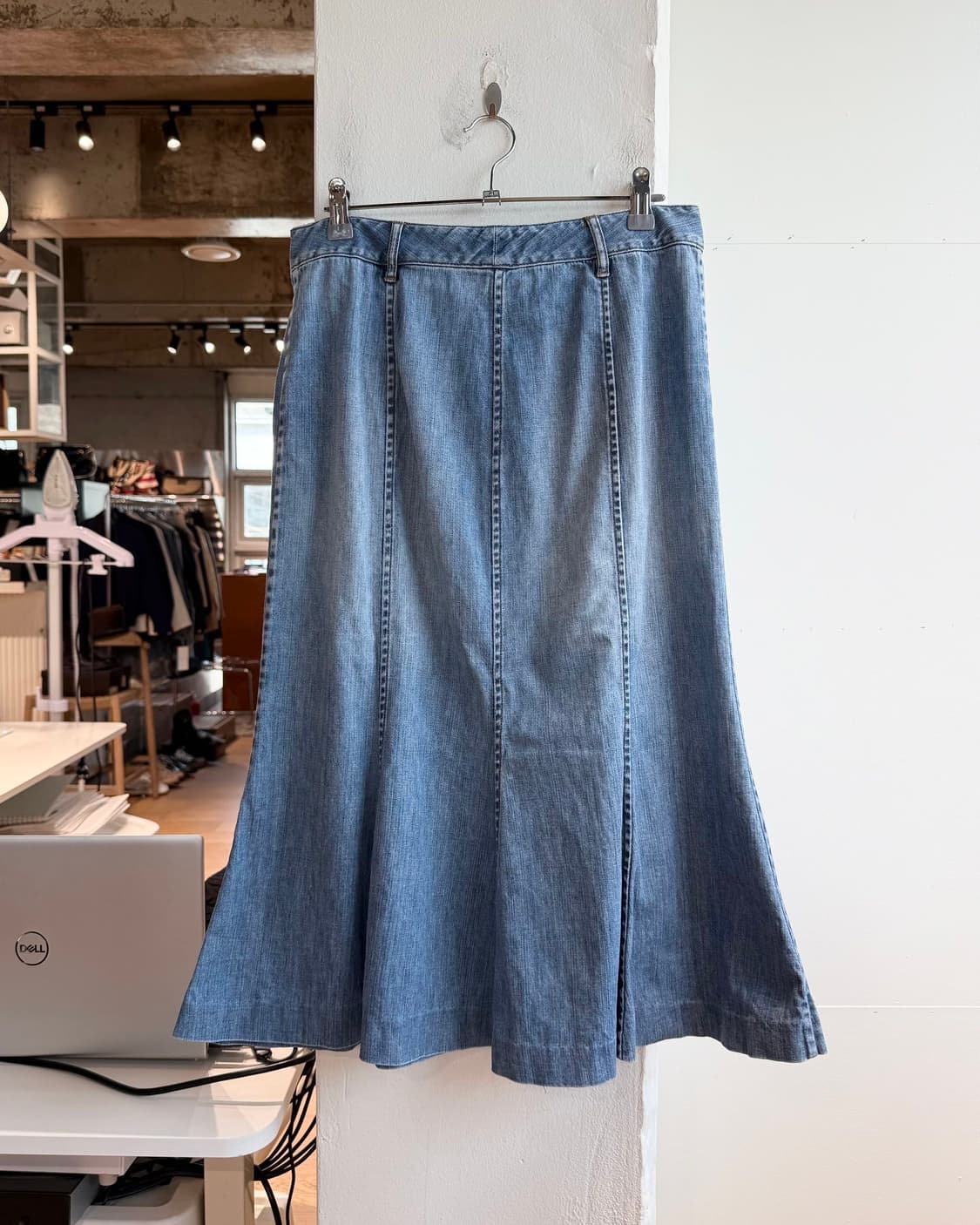 폴로 랄프로렌 진스 데님 미디스커트  상품이미지5