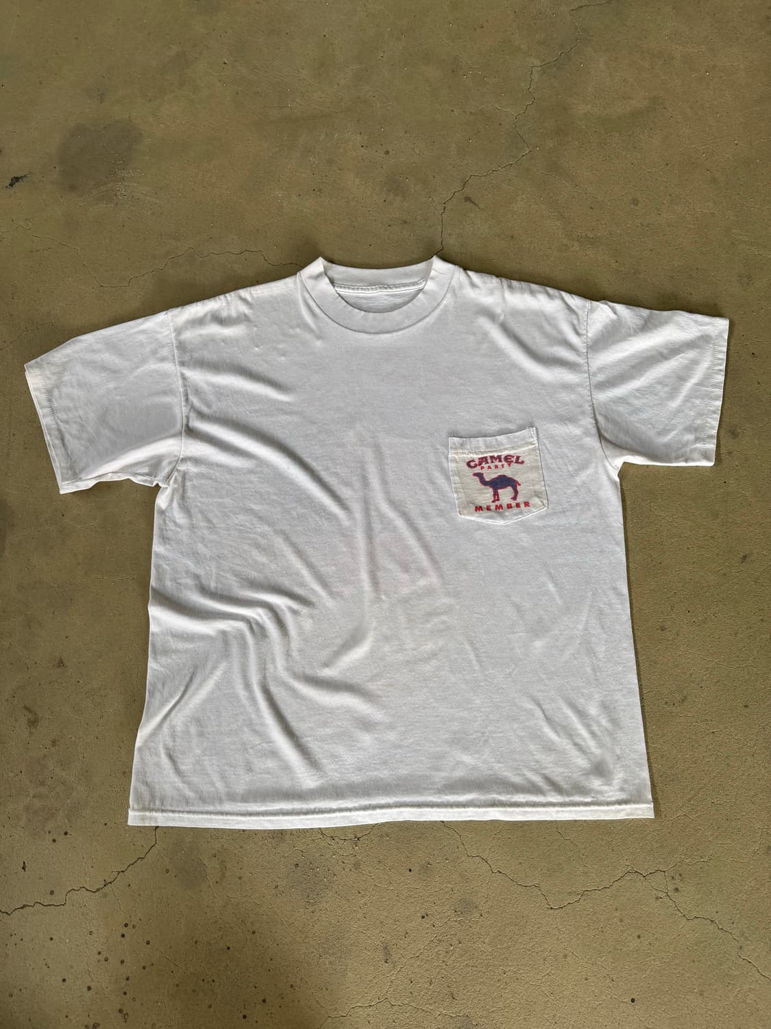 빈티지 카멜 멤버 티셔츠 XL 상품이미지4