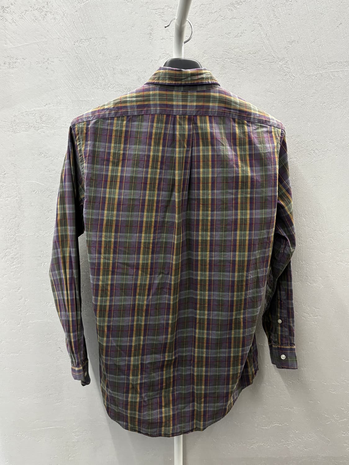 폴로 랄프로렌 클래식핏 체크 셔츠 S 상품이미지7