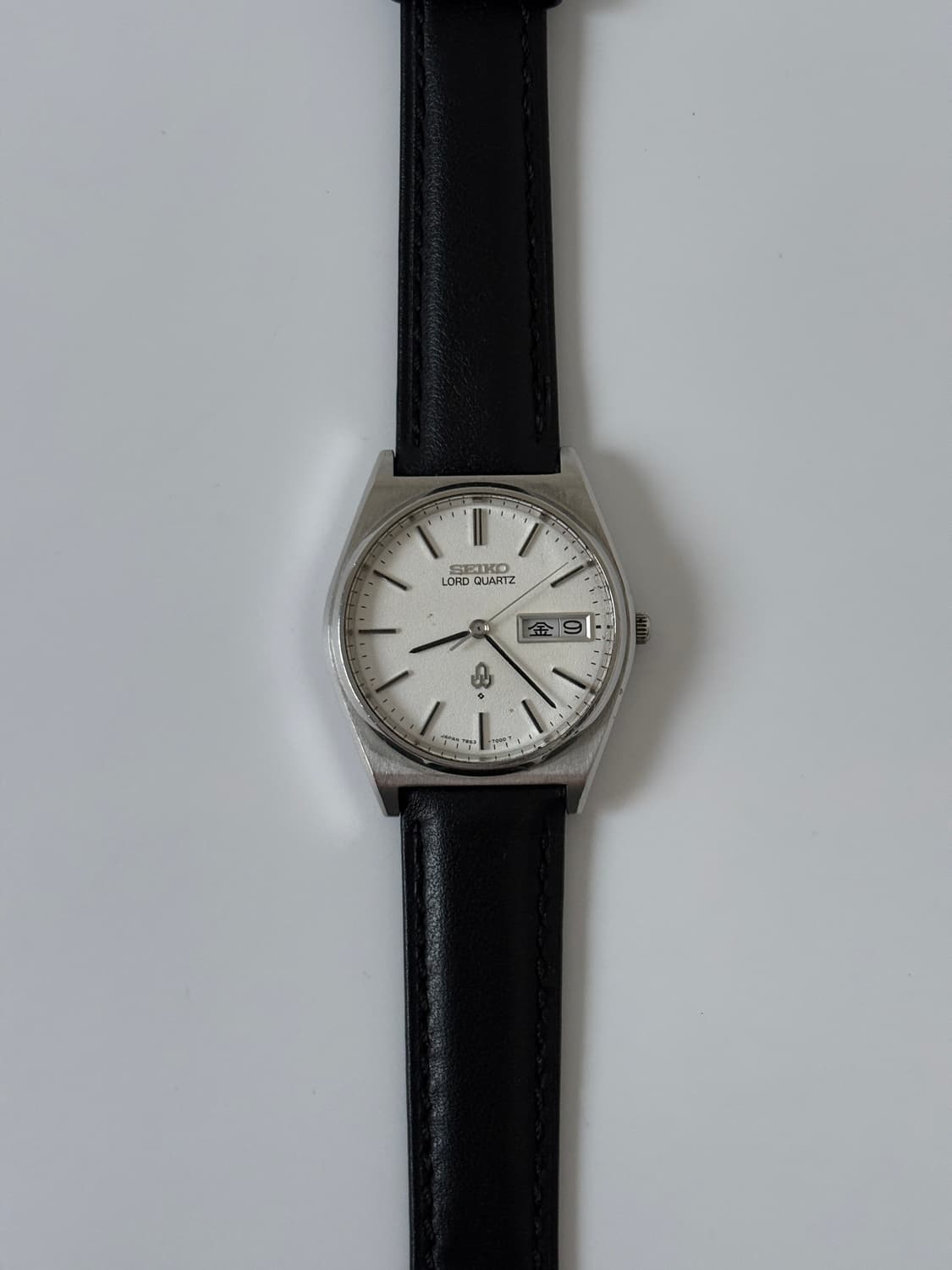 1980s White Dial Silver Lord Quartz 상품이미지3