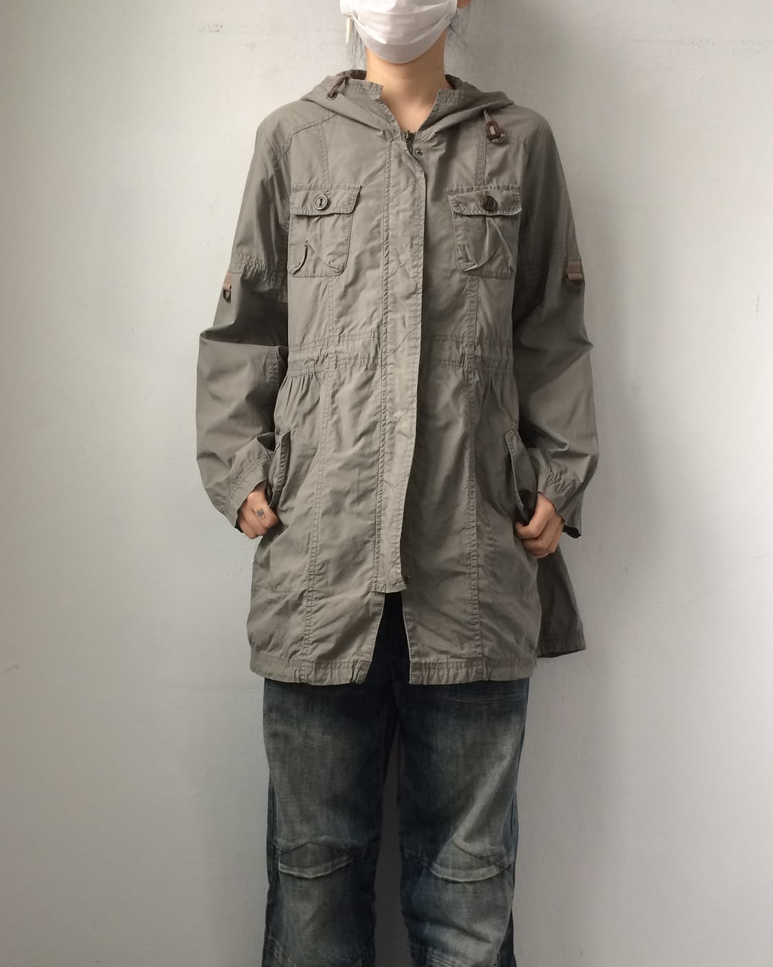 Hood filed jacket 상품이미지1