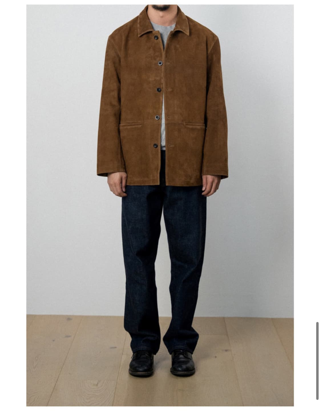 우드비 고트 스웨이드 자켓 브라운 2 상품이미지2