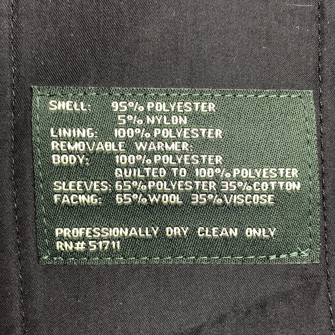 로렌 랄프로렌 싱글 코트 남성40L (105) 상품이미지10