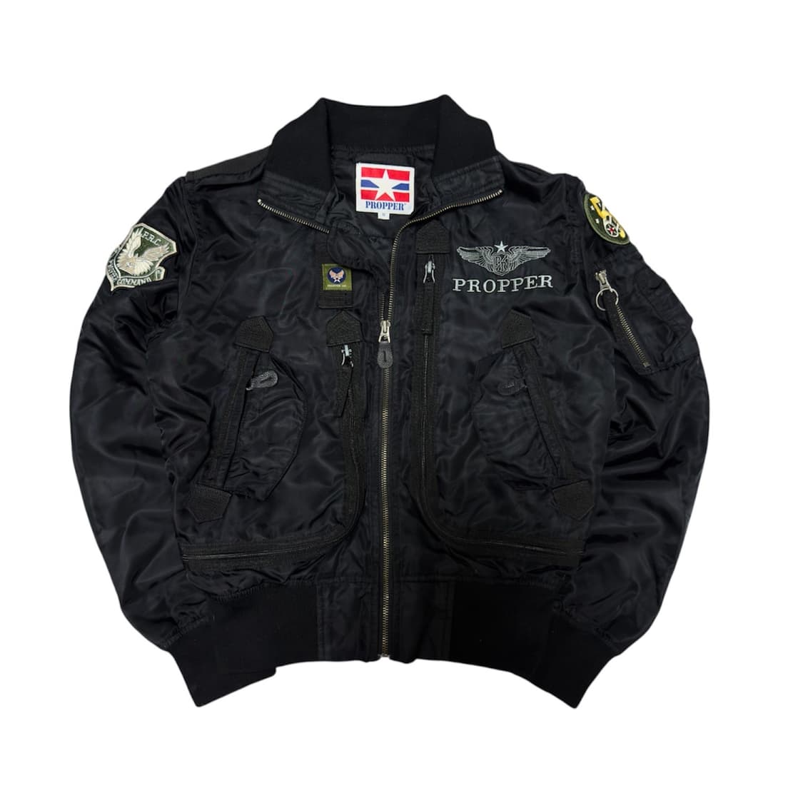 빈티지 밀리터리 y2k 항공점퍼 상품이미지1