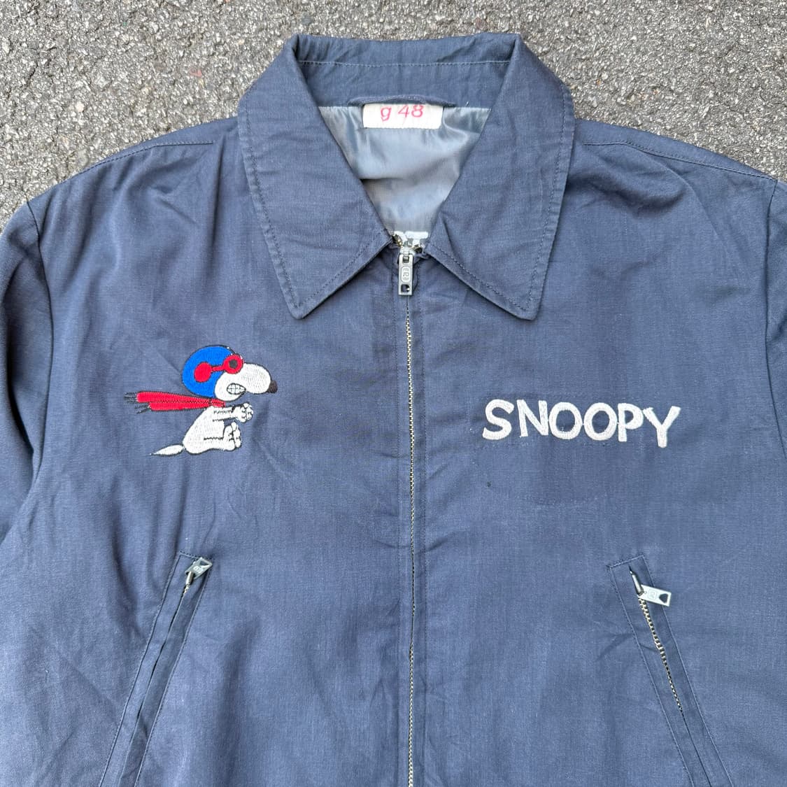 스누피 베트남전쟁 자켓 블루종 점퍼 상품이미지4