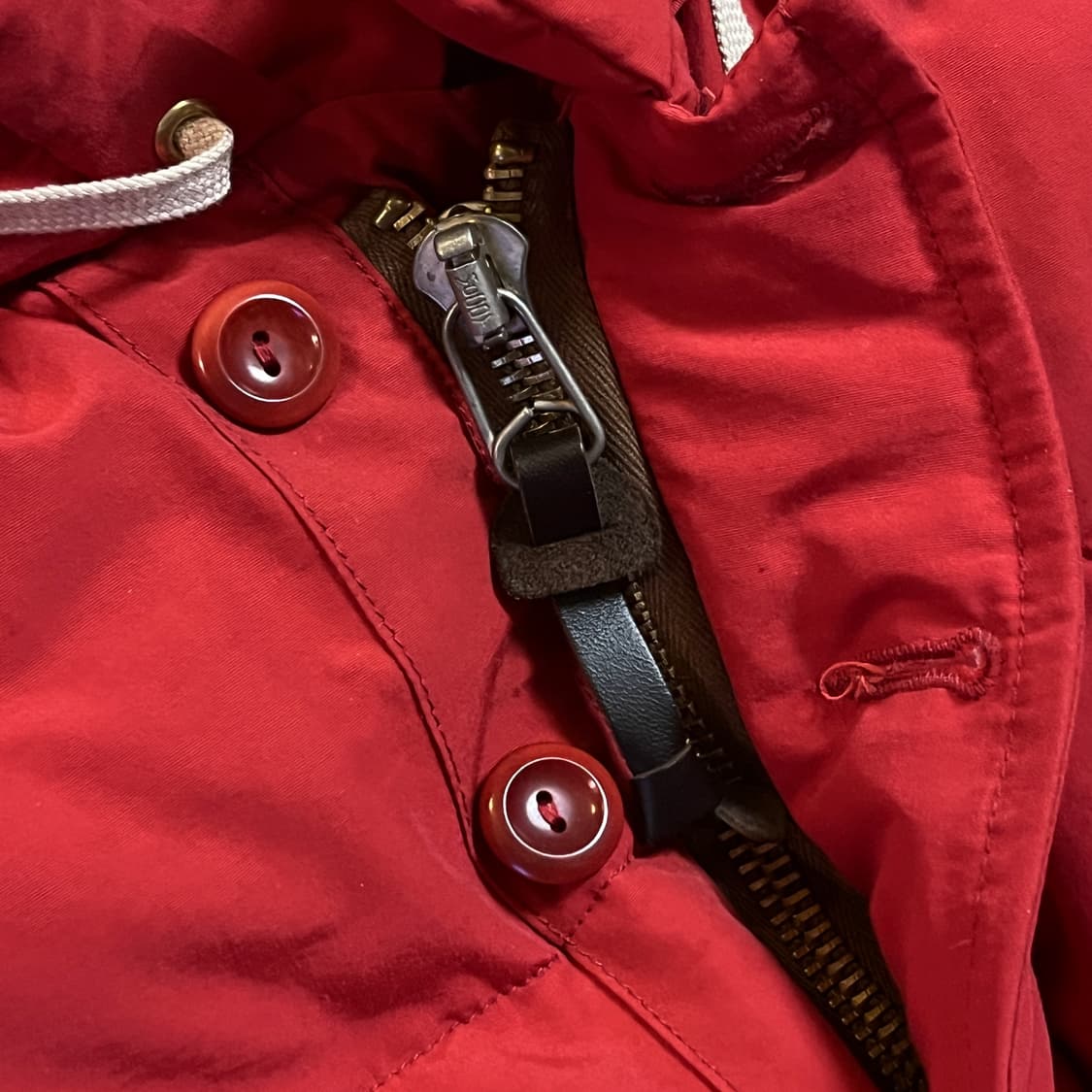 리얼맥코이 후디드 다운 자켓 상품이미지3