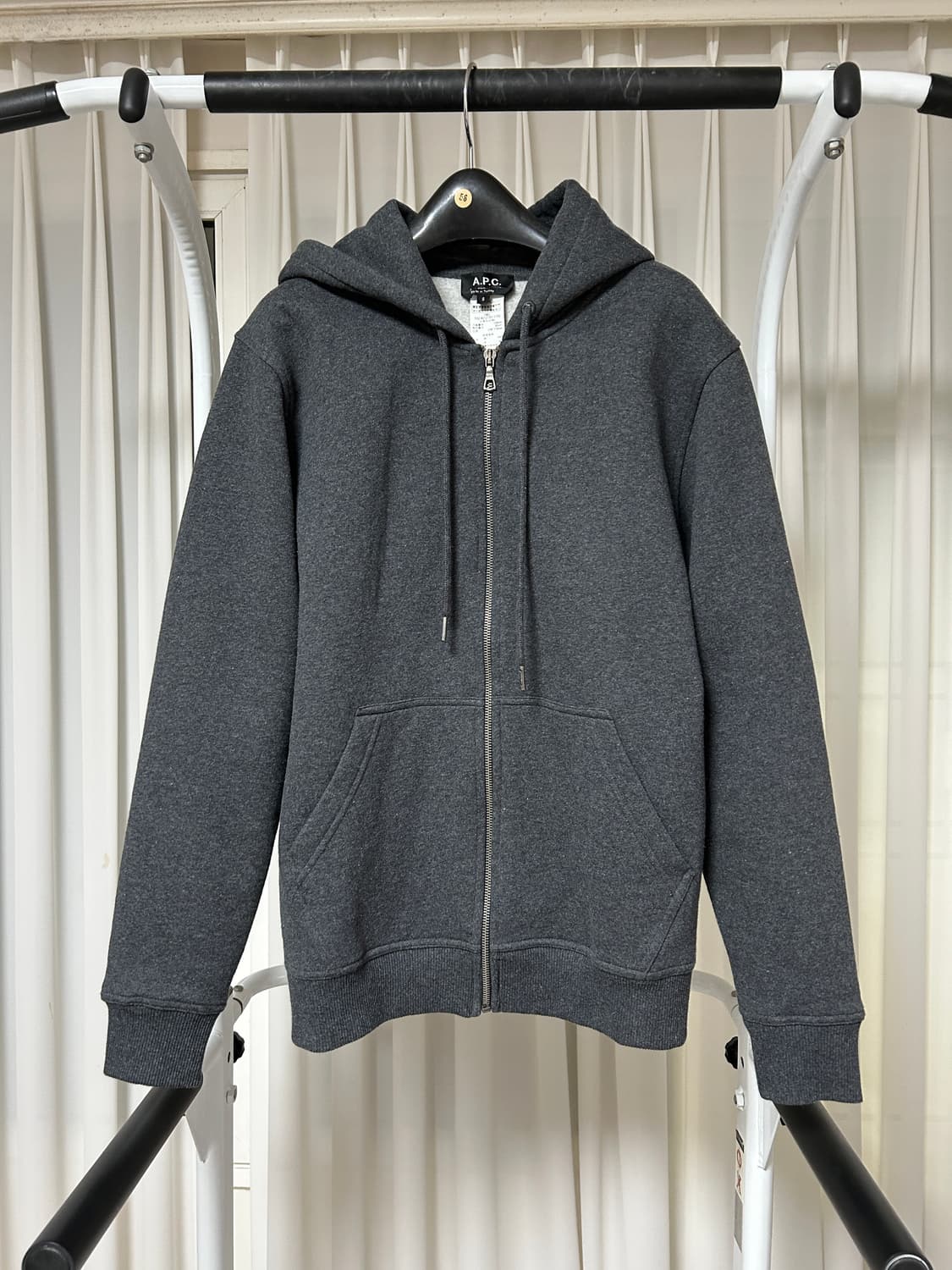 아페쎄 기모 후드집업 S 상품이미지1