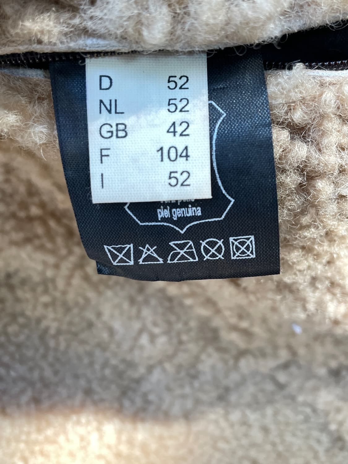 빈티지 양가죽 무스탕 자켓 상품이미지7