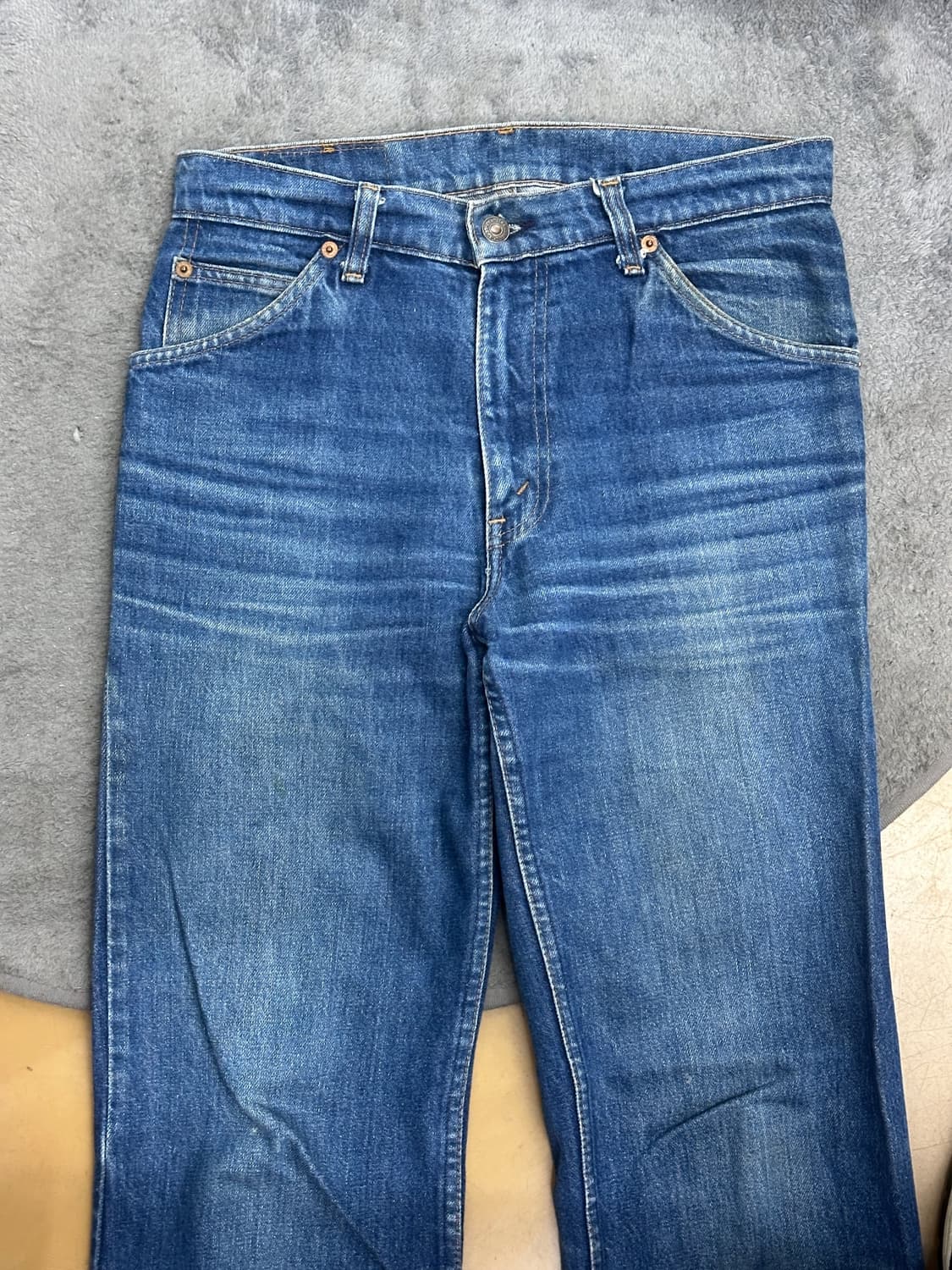 90s Levi's 630 오렌지탭 데님 팬츠 31x34 상품이미지4