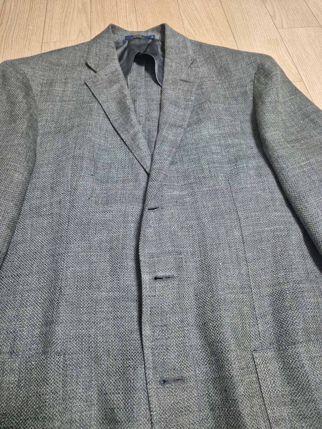 폴로 랄프로렌 이태리메이드 그레이 자켓 상품이미지2