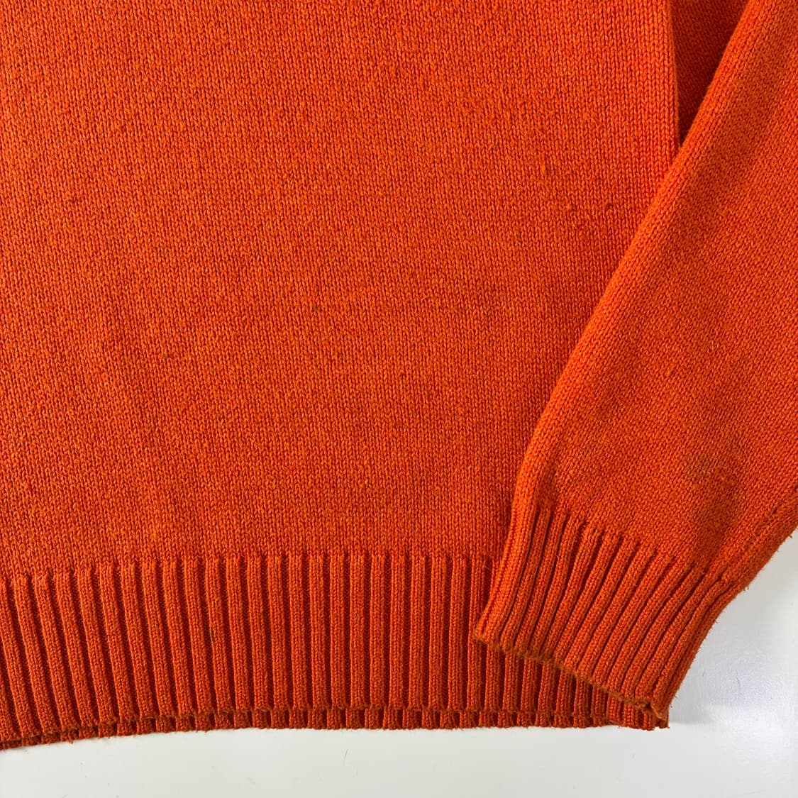 Polo 폴로 랄프로렌 코랄 오렌지 쿼터집업 니트 상품이미지4