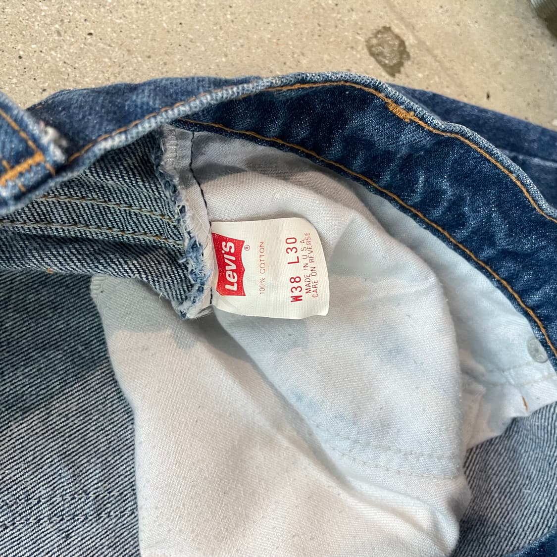 빈티지 리바이스 517 오렌지탭 made in usa 상품이미지3