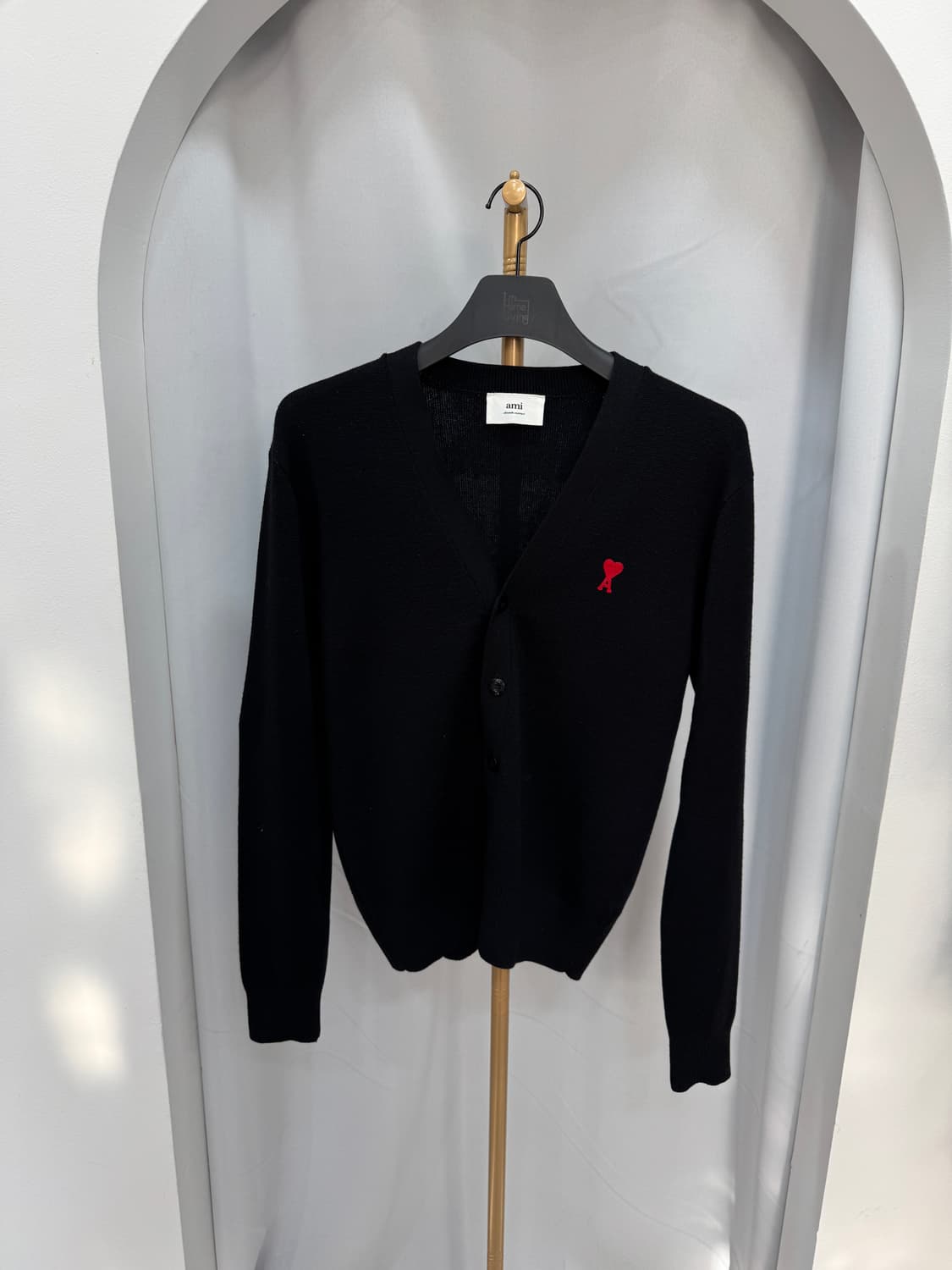 아미 스몰하트 스몰로고 가디건 M사이즈 상품이미지1