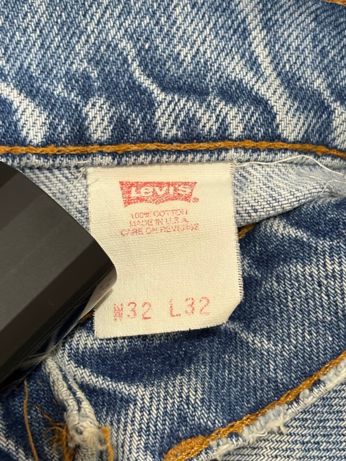 90s Levi’s usa 517 오렌지탭 플레어 데님 연청 상품이미지8