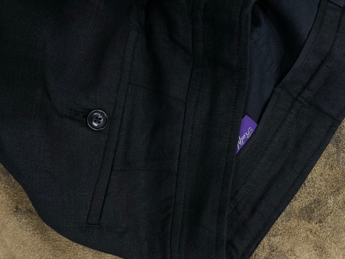 폴로랄프로렌(퍼플라벨)/블랙 린넨팬츠 상품이미지6