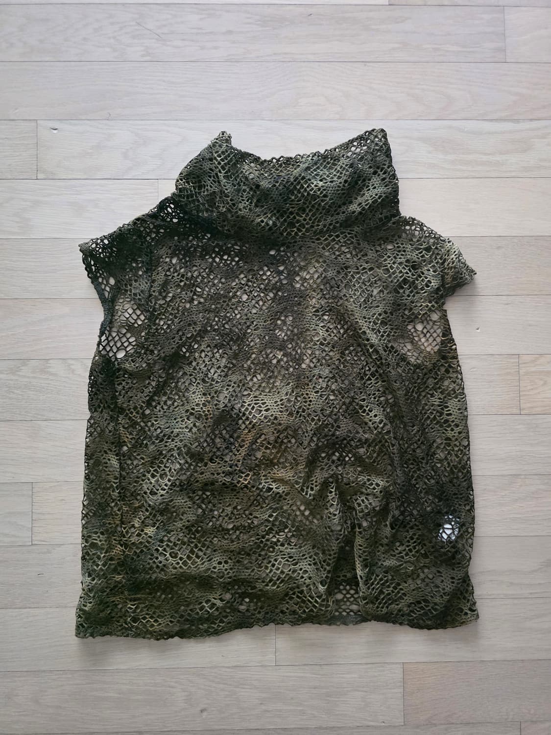 매쉬 그물망 빈티지 반팔티 레이어드용  상품이미지1