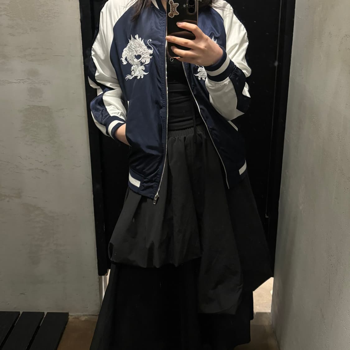 디자인 유나이티드 자수 스카잔 자켓 상품이미지1