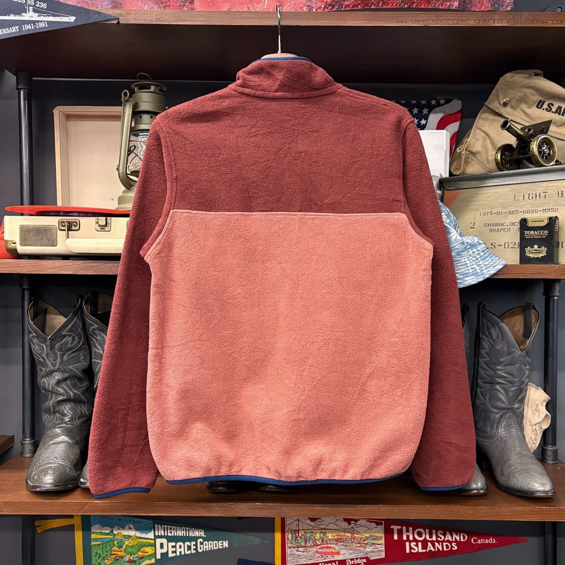 파타고니아 라이트웨이트 신칠라 스냅-T 플리스 풀오버 살몬&로즈 N667 상품이미지2