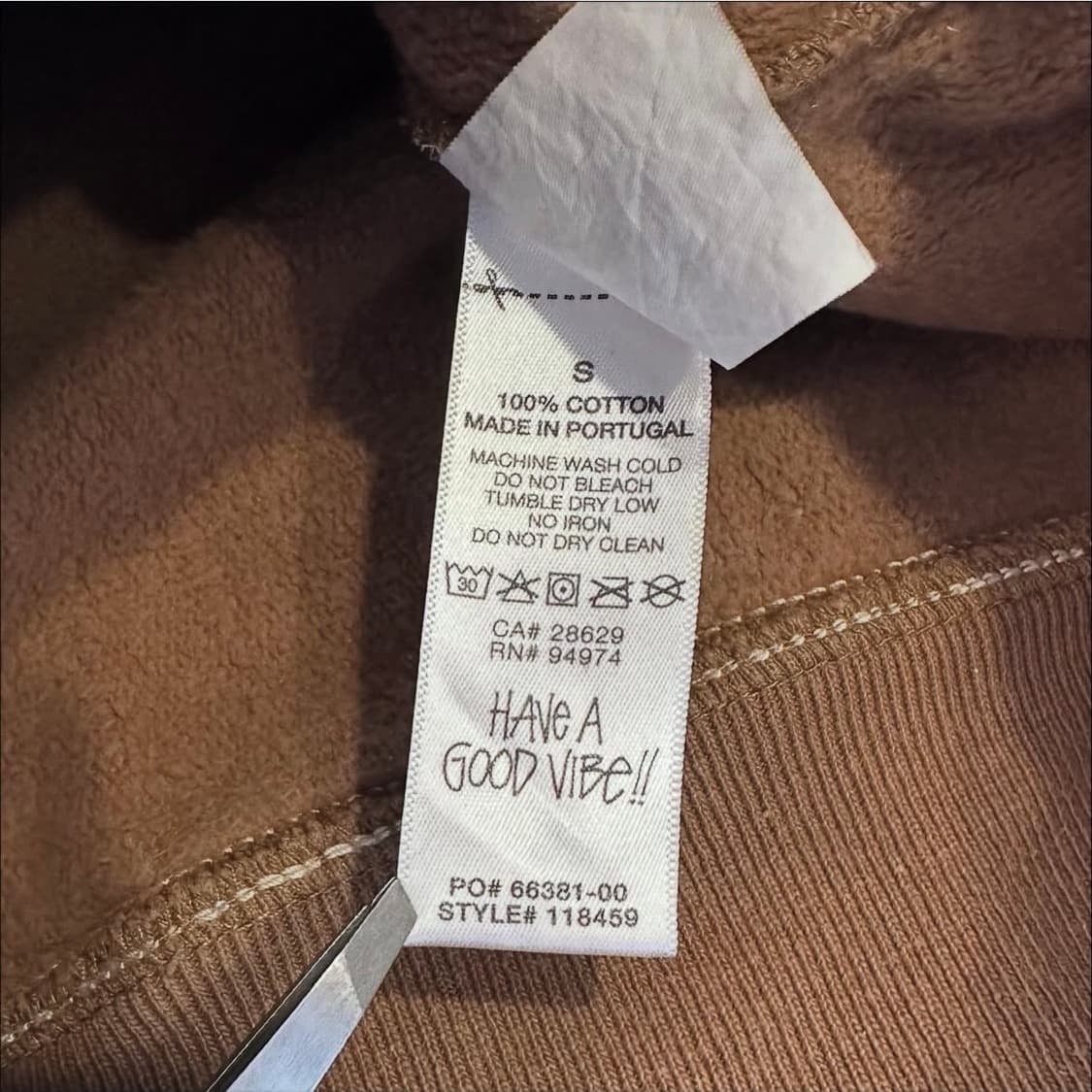 23fw 스투시 스티치 라벨 후드스웻 상품이미지9