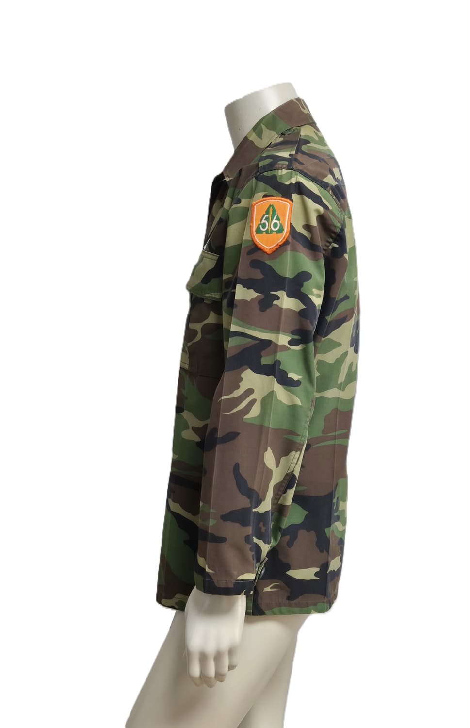 육군 구형 56사단 병장 중기형 동계 전투복 상의 자켓 (M) 상품이미지2