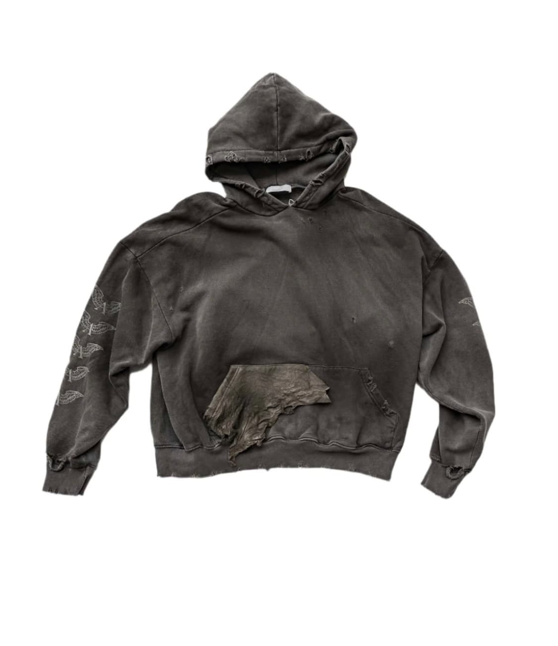 BLACK SCRUB HOODIE 3 상품이미지1