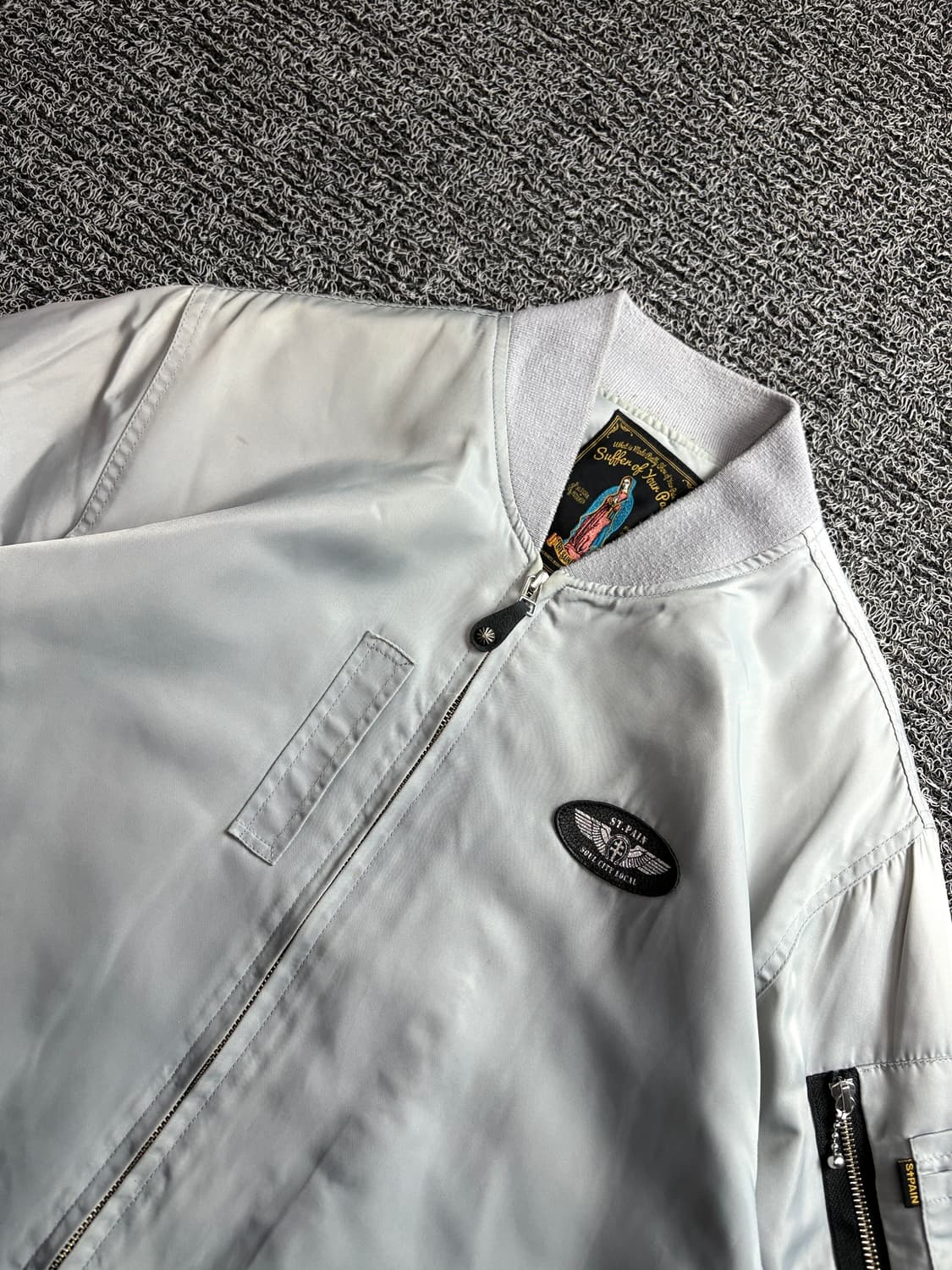 세인트페인 SP BARCO HT 실버 MA-1 실버 블루종 2733 상품이미지3