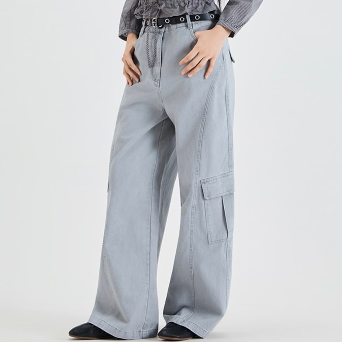 미쏘 코튼 카고 팬츠 상품이미지1