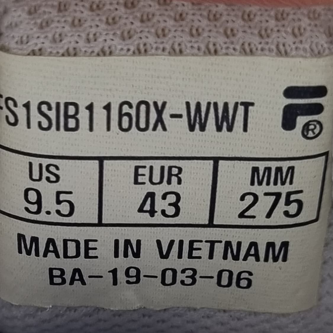 휠라 레이 남성운동화275 상품이미지6