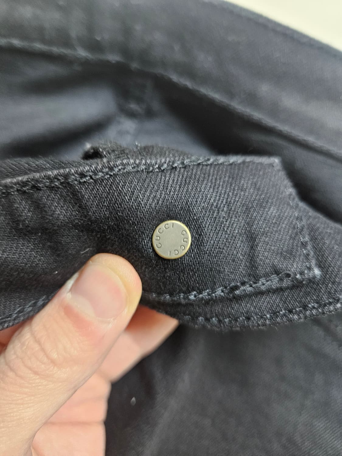 (100% 정품) 구찌 GUCCI 명품 청바지 블랙진 상품이미지5