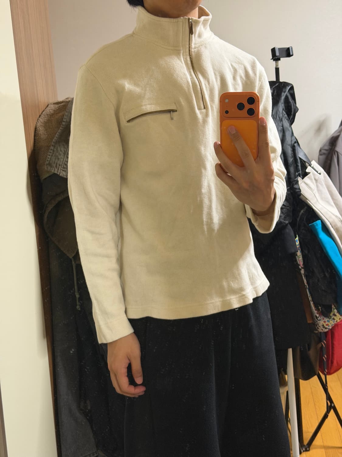 제이프레스 하프집업 니트 상품이미지3