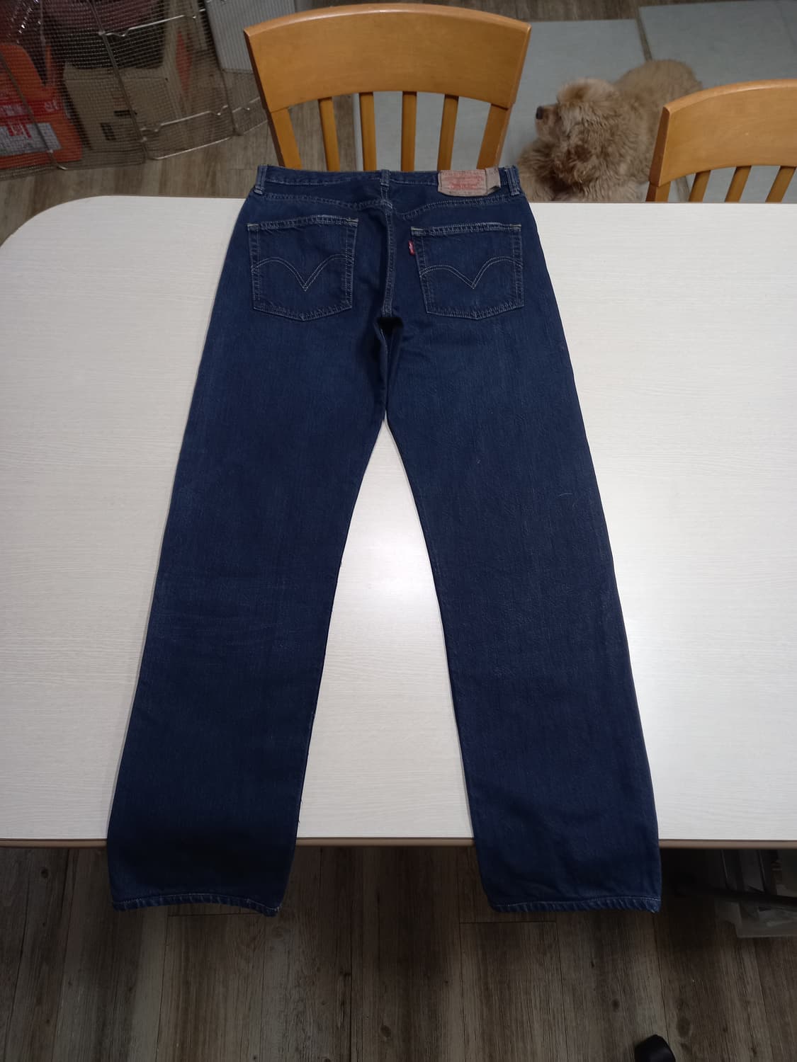 31 07's 리바이스501 일자진 진청 31-478 상품이미지2