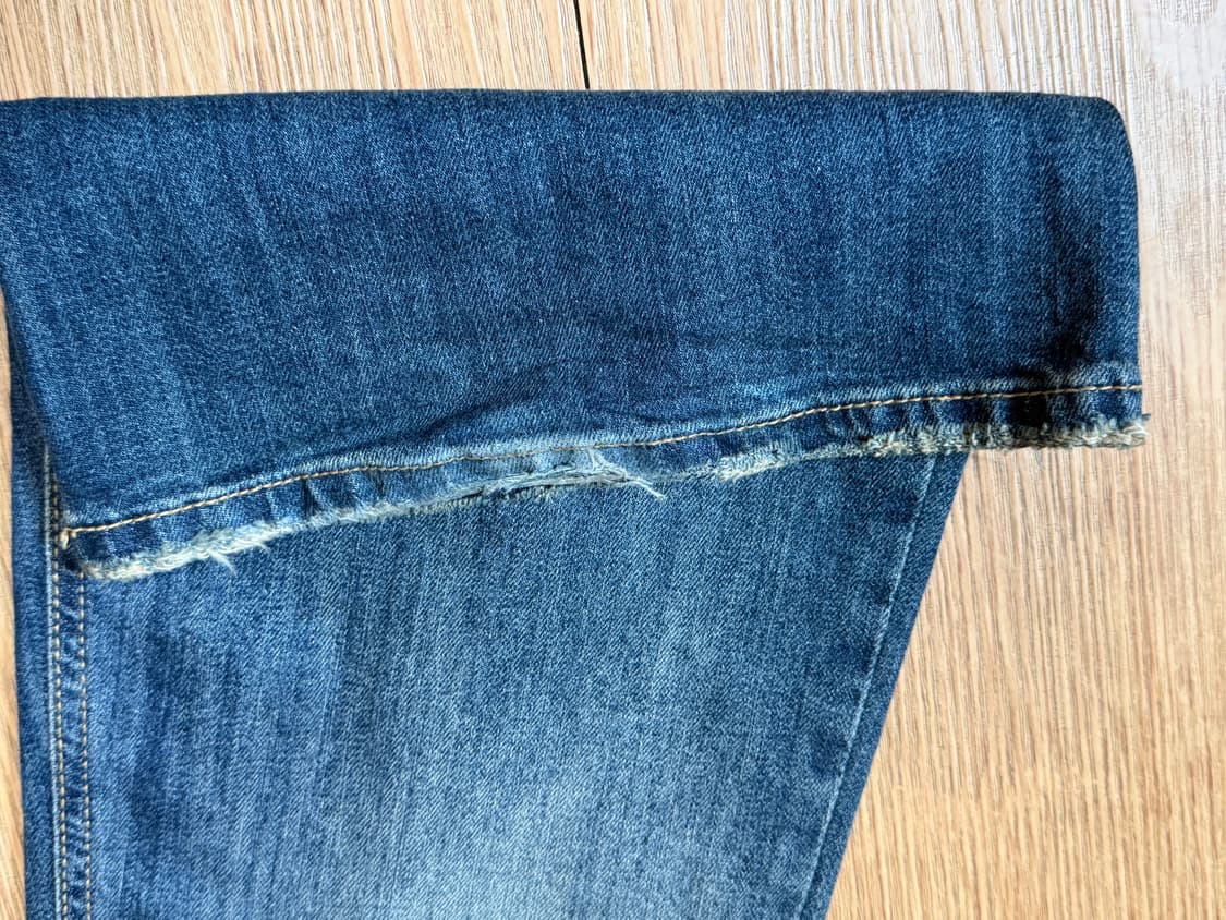 ootj 로우라이즈 빈티지 부츠컷 데님 팬츠 상품이미지2