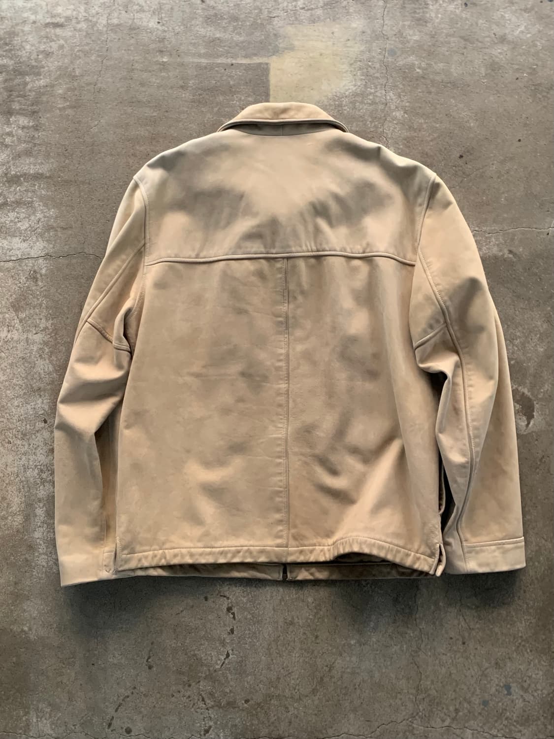 2000s 초반 올드 갭 레더 자켓 상품이미지2