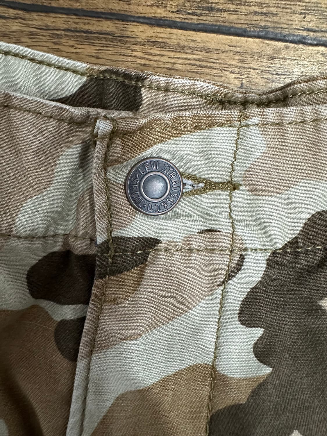 리바이스 카모 카고 반바지 34사이즈 상품이미지3