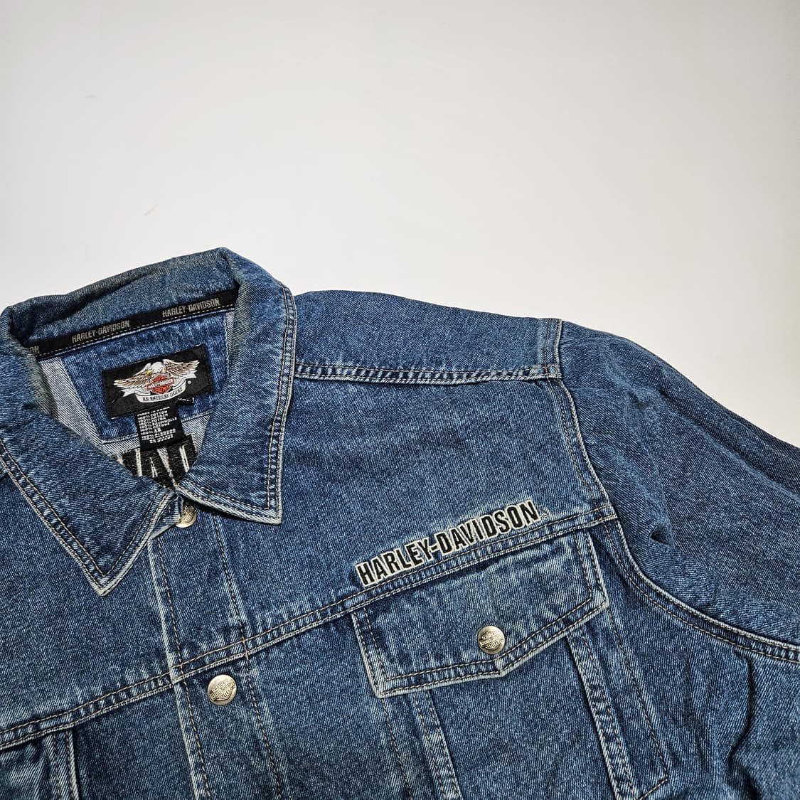 할리데이비슨 105주년 데님 자켓[3XL] 상품이미지4