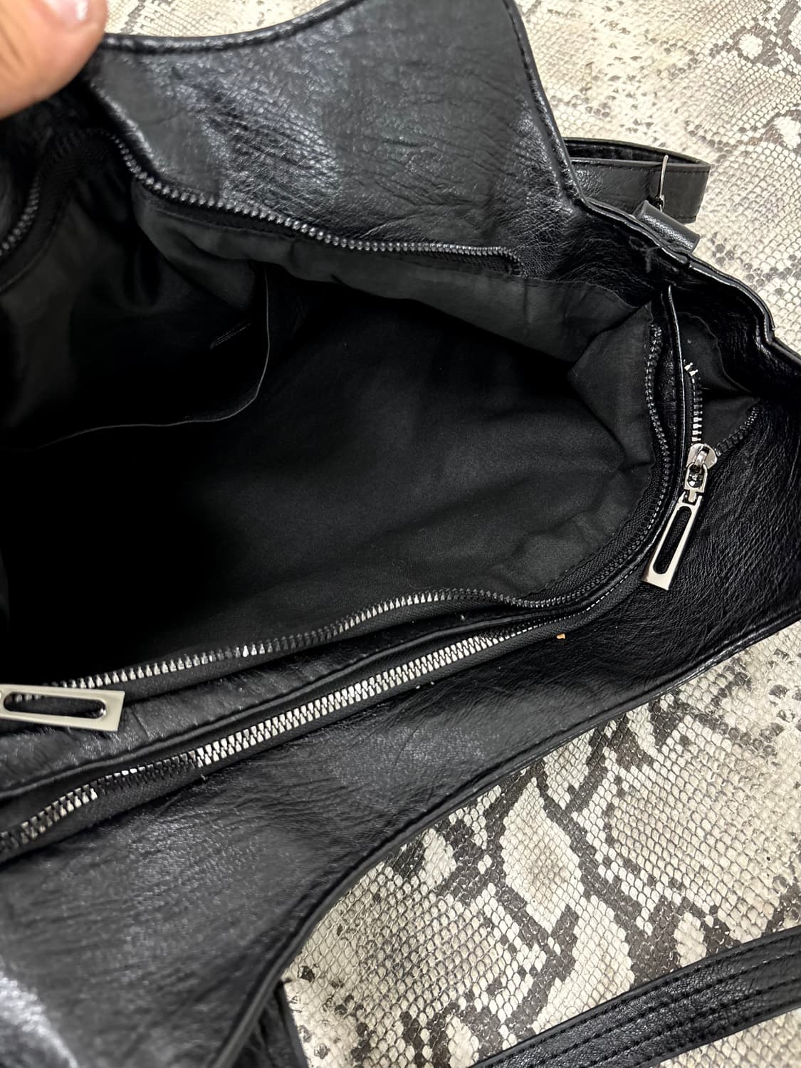 “Vintage” RockChic Mood Black Zipper Det 상품이미지7