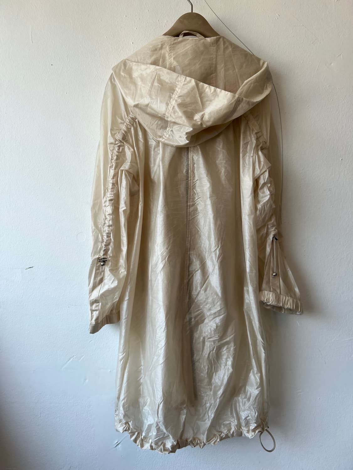 디루치아노 diLUCIANO 여성 골드베이지 바람막이코트 후드집업점퍼 상품이미지3