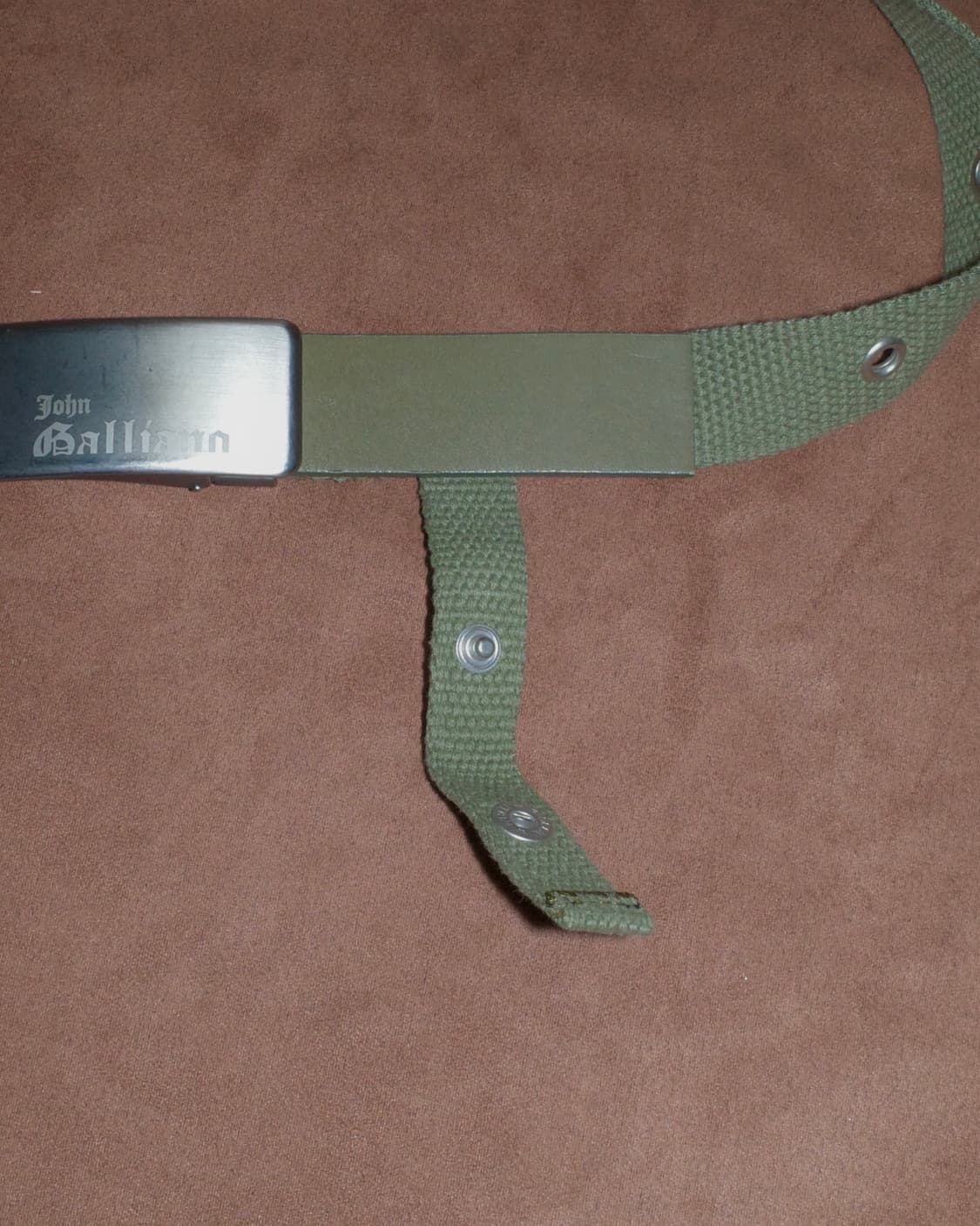 존갈리아노 도킹 밀리터리 벨트 상품이미지4