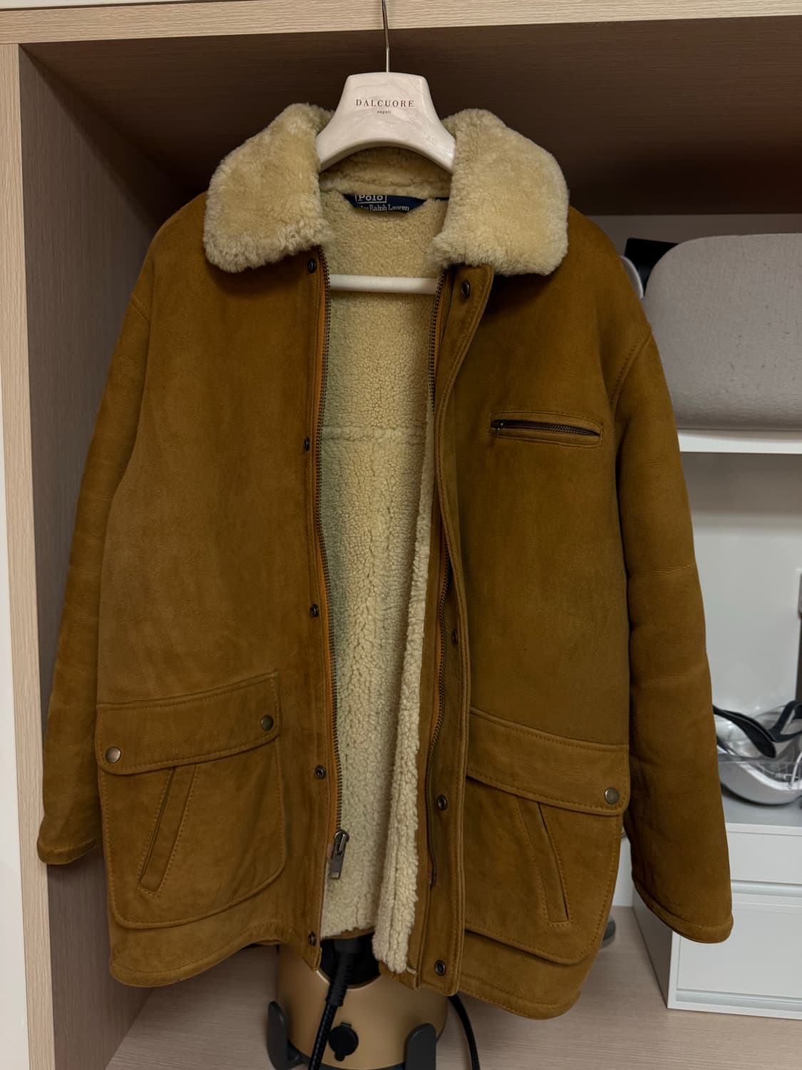 폴로랄프로렌 무스탕 자켓 100 상품이미지1