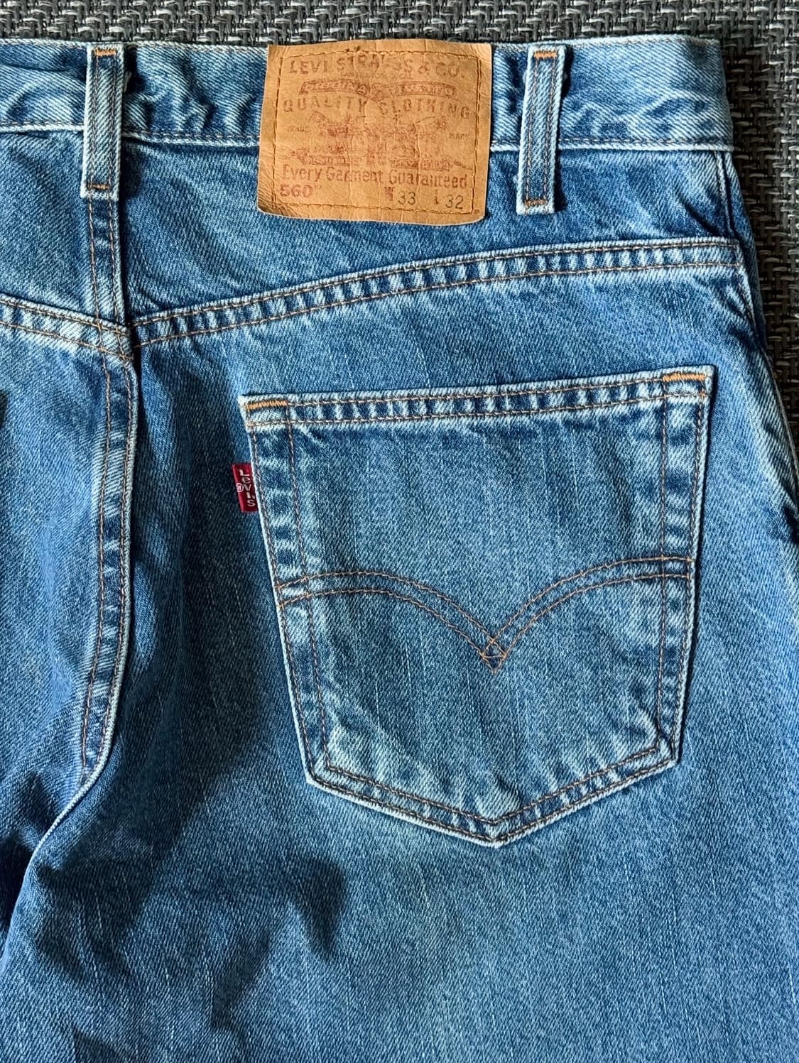 (33) 00s 리바이스 560 빈티지 데님팬츠 상품이미지8