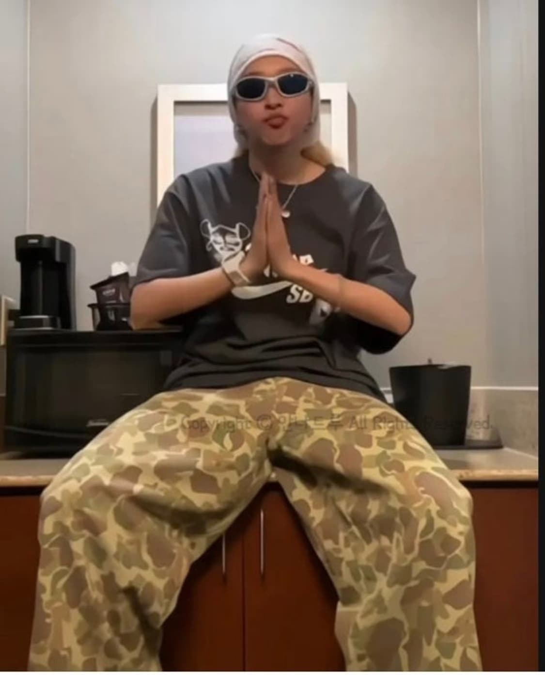 캐피탈 덕카모 포트 배기 팬츠 3사이즈 상품이미지1