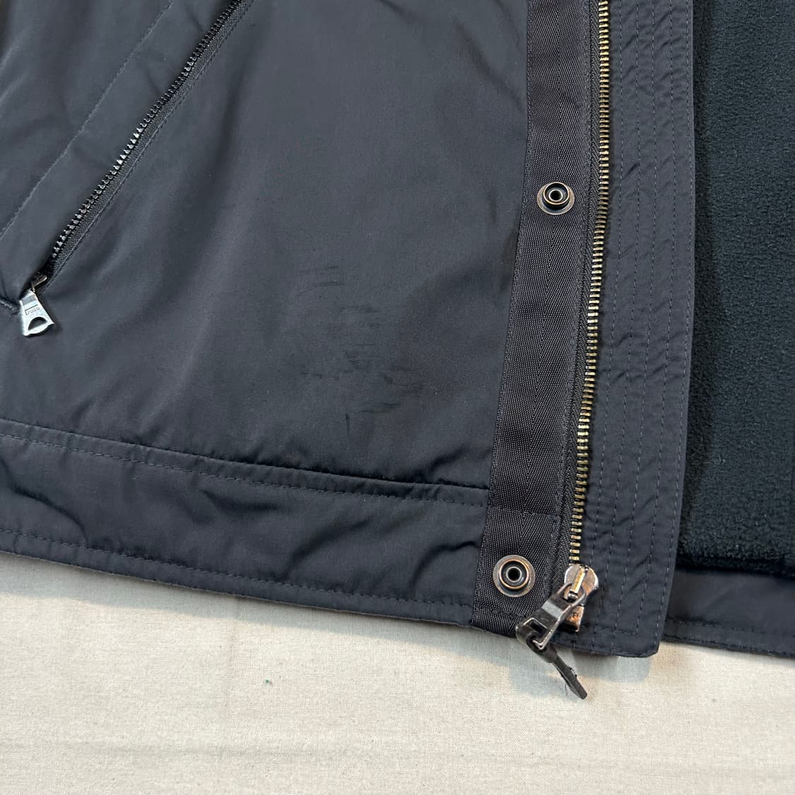 S) 폴로 랄프로렌 블랙 폴리쉘 히든후드 페리 자켓 상품이미지8