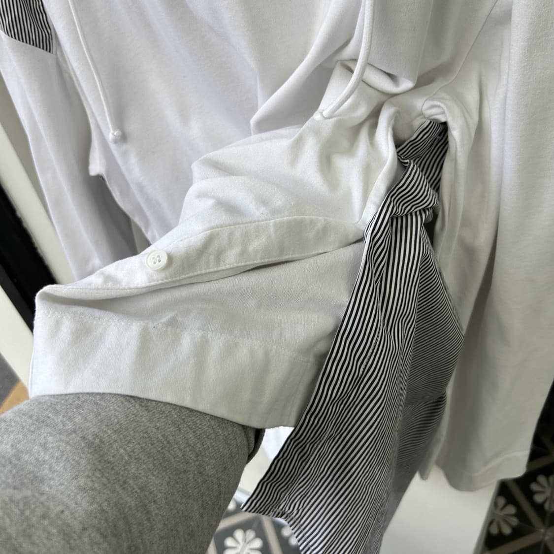 15856 - 준지 레이어드 후드티 상품이미지3