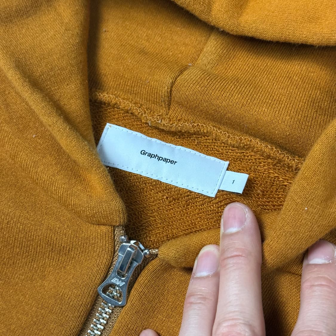 (105) 그라프페이퍼 코튼 투웨이 후드 집업 자켓 상품이미지6