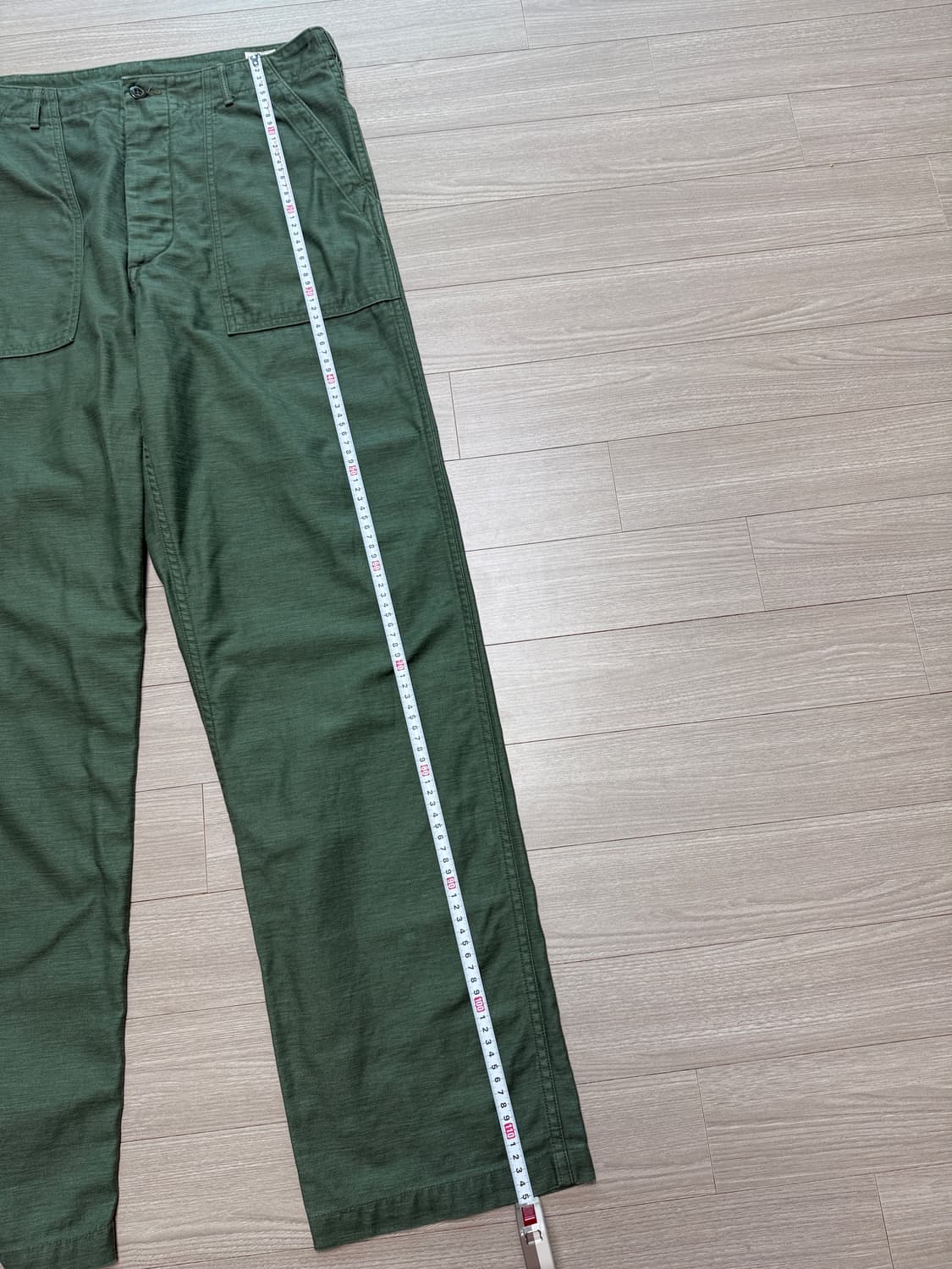 orslow 오어슬로우 퍼티그 레귤러핏 4사이즈 노수선 상품이미지8