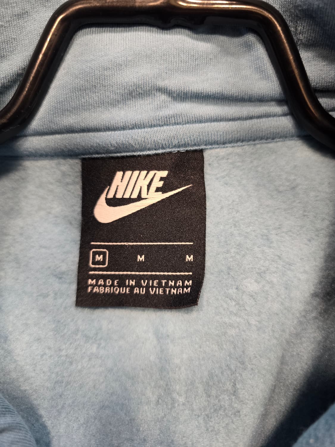 나이키 기모 하늘색 후드티 M(95) 상품이미지7