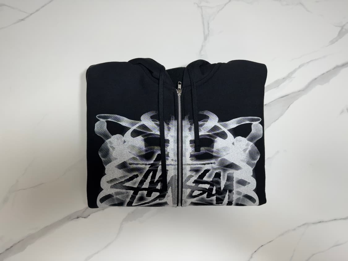 (새상품)스투시 후드집업 립케이지 상품이미지2