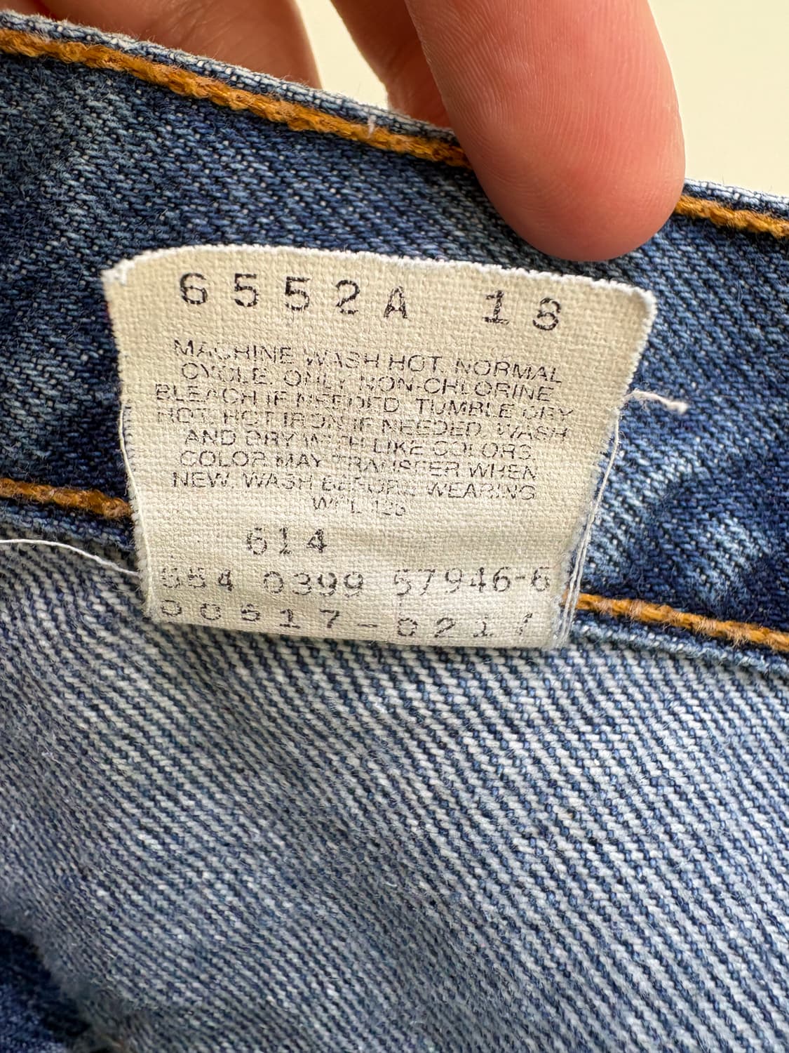90's LEVIS 517 (Made in USA) 부츠컷데님 상품이미지8