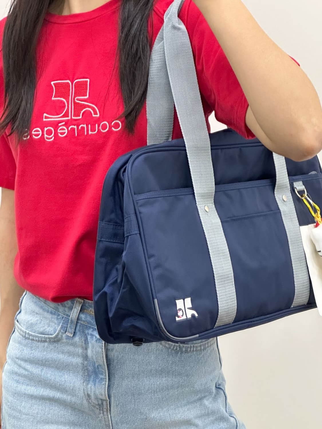 [새상품] courreges / 꾸레쥬 x 헬로키티 콜라보 숄더백  상품이미지9